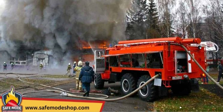 ماشین آتش نشانی خودرو لوله کشی